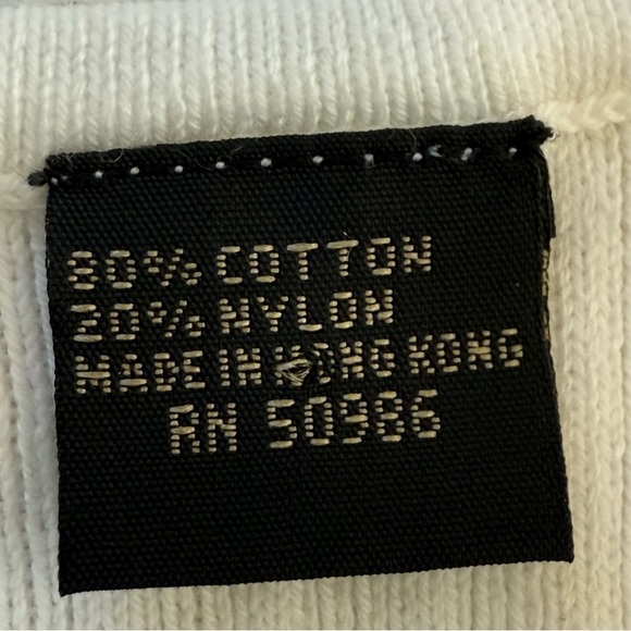 Jeanne Pierre Square Neck White Tank Top Size S - Picture 7 of 8